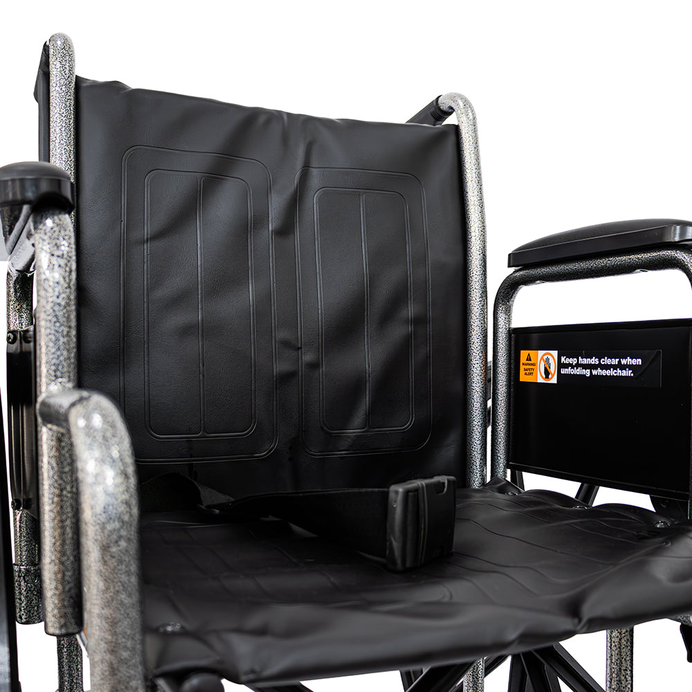 Silla De Ruedas Premium Marca Wellspring, Estribo y Descansa brazos Desmontables