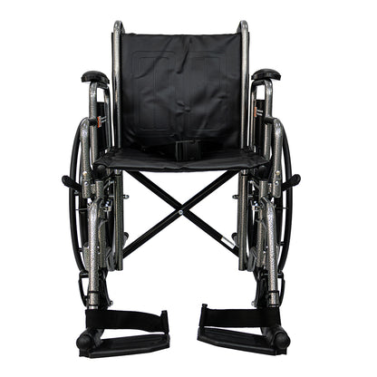 Silla De Ruedas Premium Marca Wellspring, Estribo y Descansa brazos Desmontables