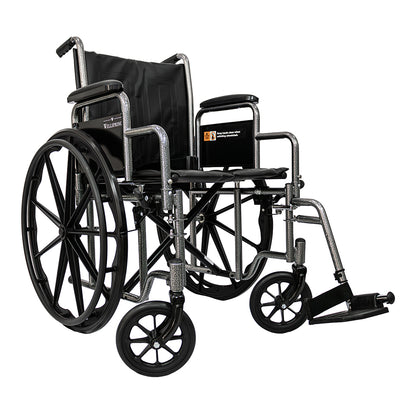 Silla De Ruedas Premium Marca Wellspring, Estribo y Descansa brazos Desmontables