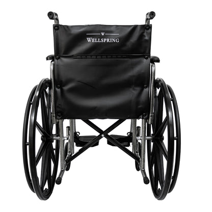 Silla De Ruedas Premium Marca Wellspring, Estribo y Descansa brazos Desmontables