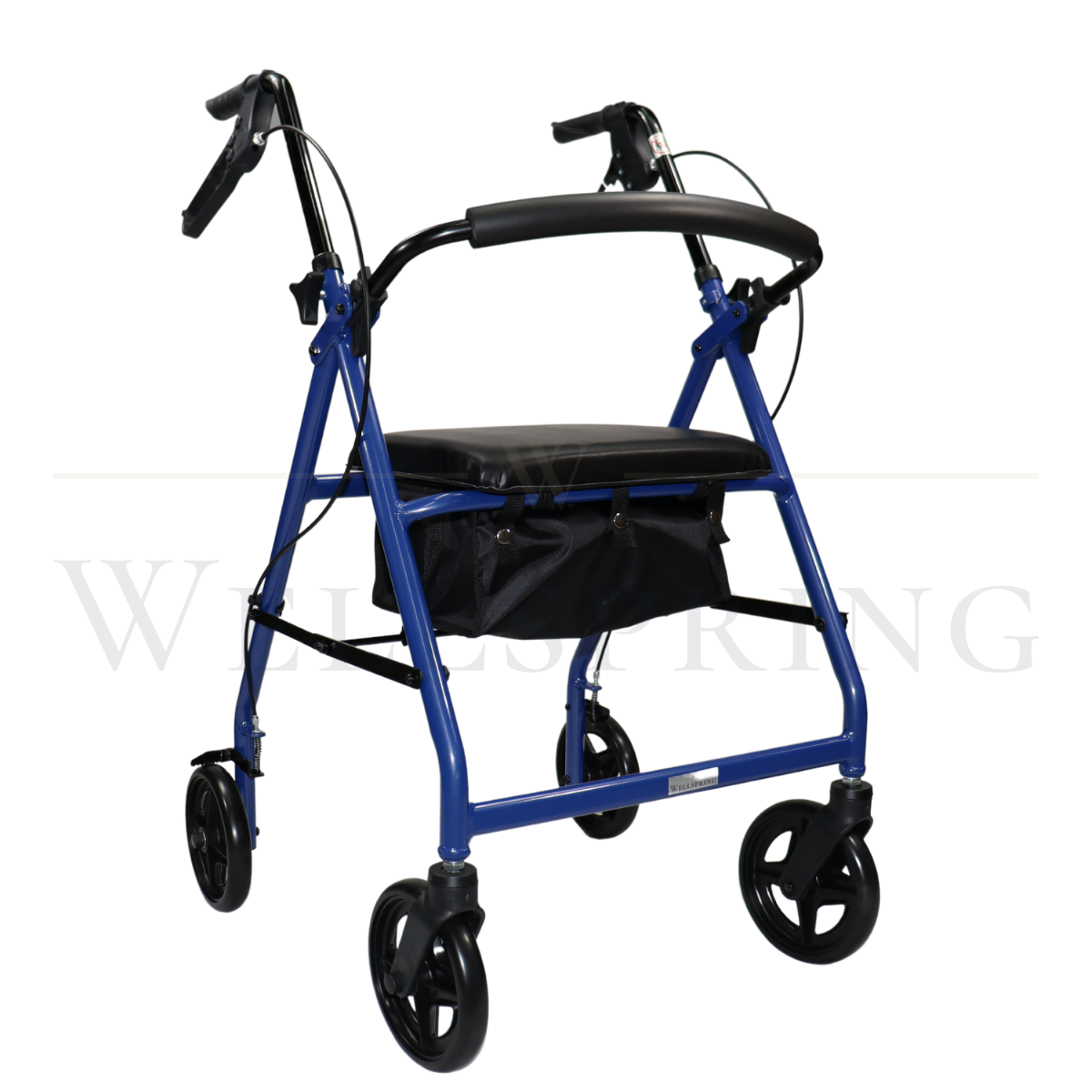 Andadera Rollator de Aluminio Con Asiento Y Canastilla