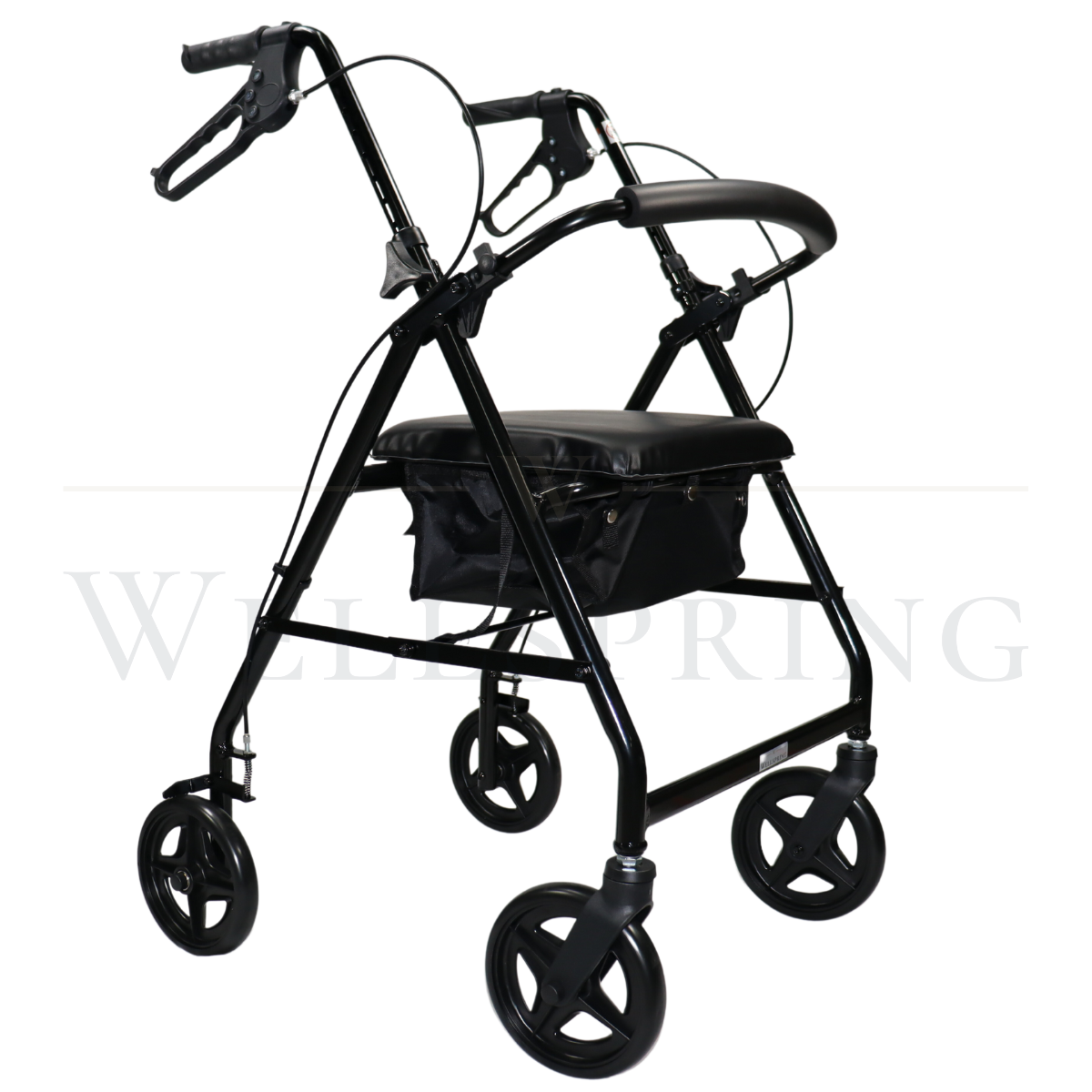 Andadera Rollator de Aluminio Con Asiento Y Canastilla